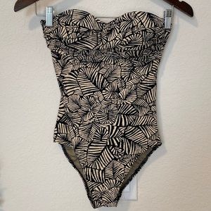 Seafolly Australia - One Piece Bandeau Bathing Suit - Size 4